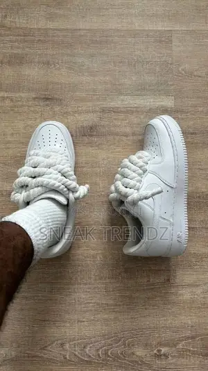 Nike Force Big Lace Pure White