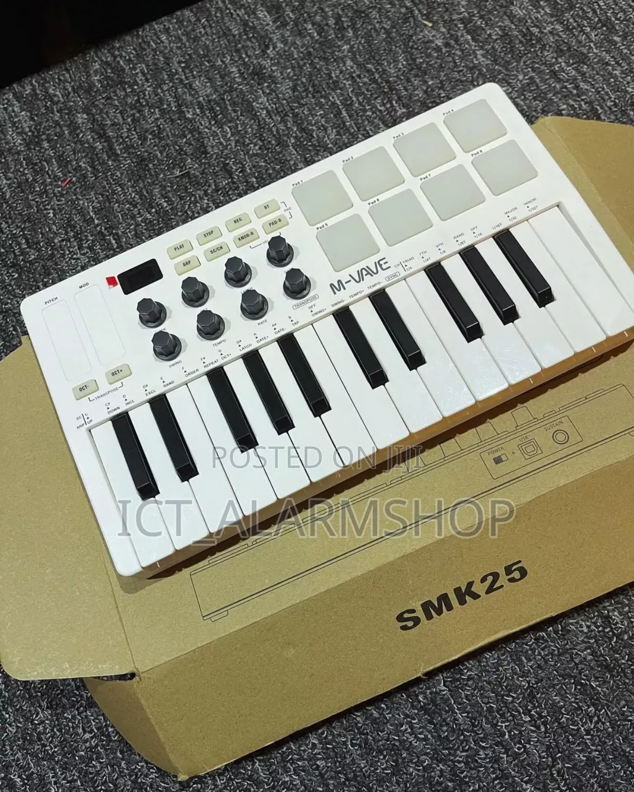 Midi Keyboard Controller Pad