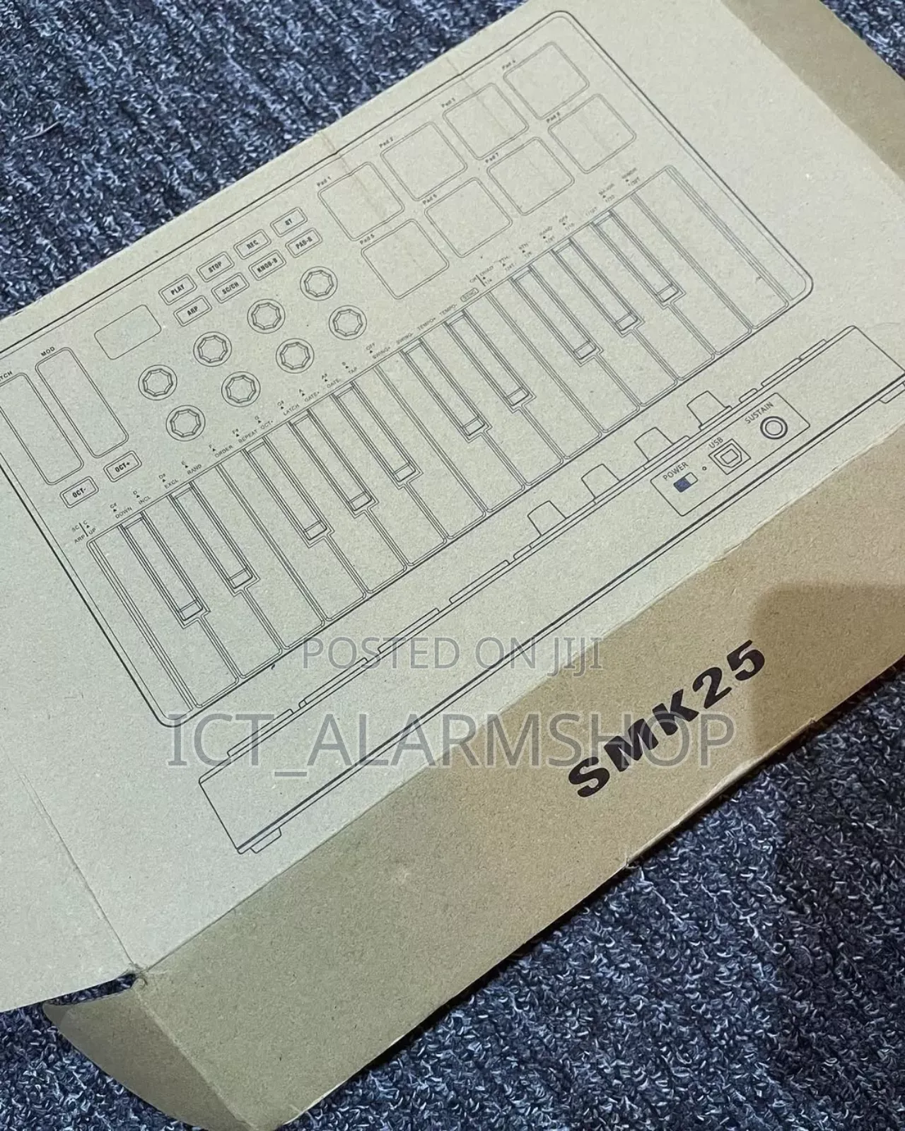 Midi Keyboard Controller Pad