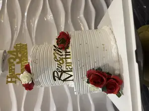 2tier Anniversary Cake