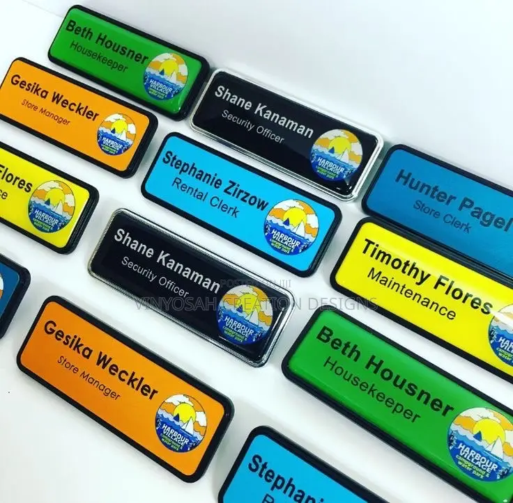 Domain Name Tag With Branding