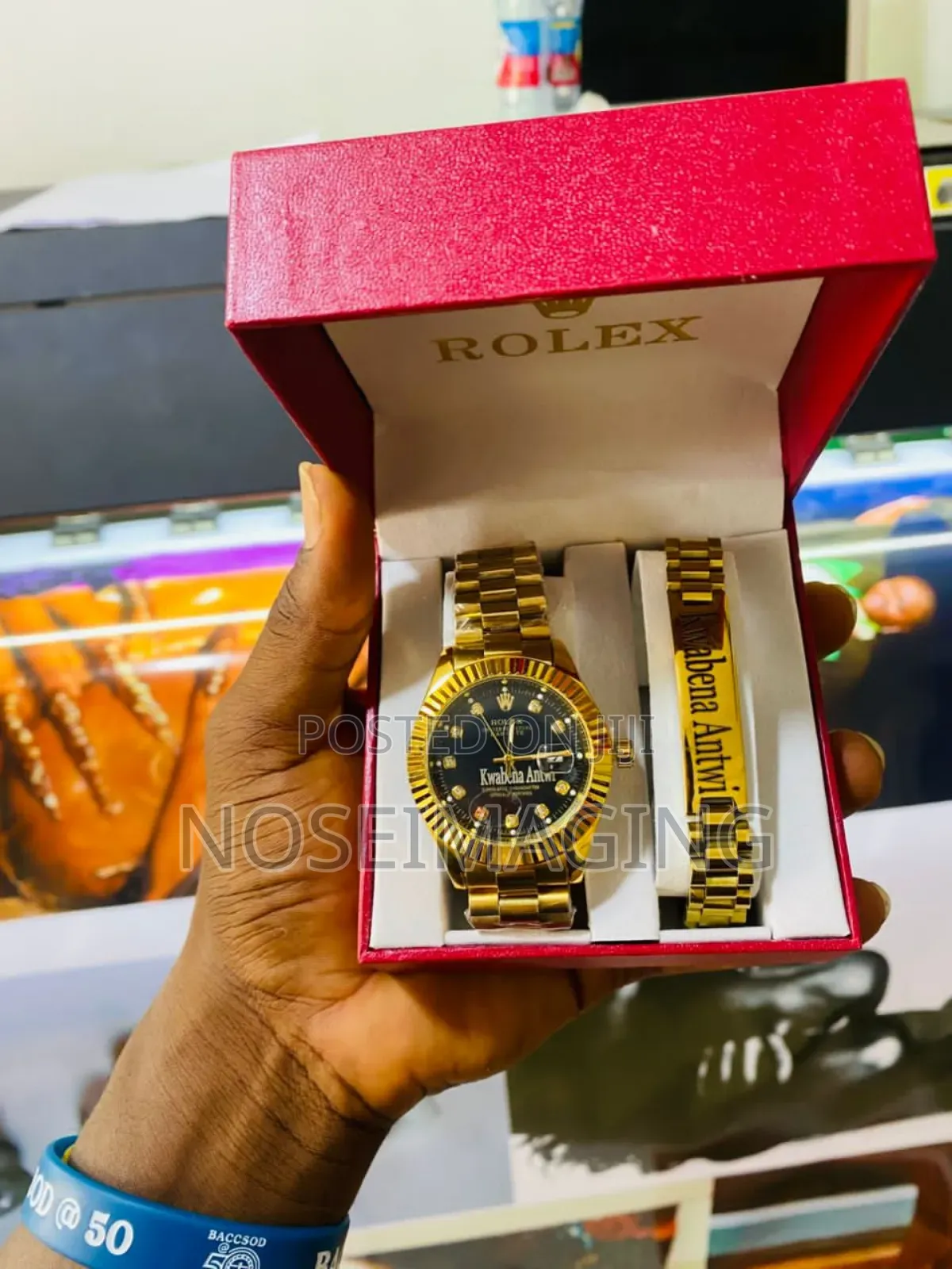 Customized Watch, Bracelet and Necklace