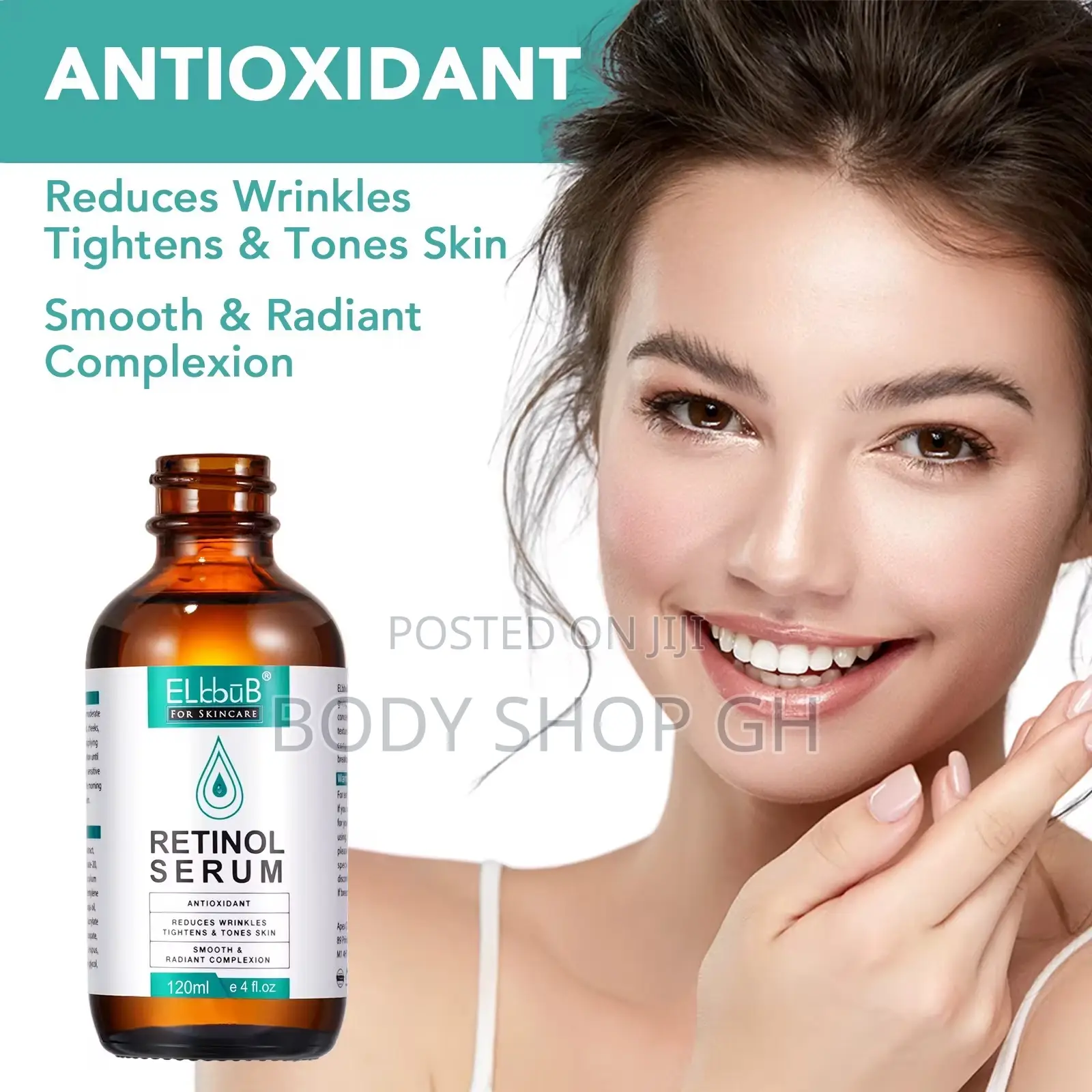 Anti Aging Retinol Serum for Face With Hyaluronic Acid