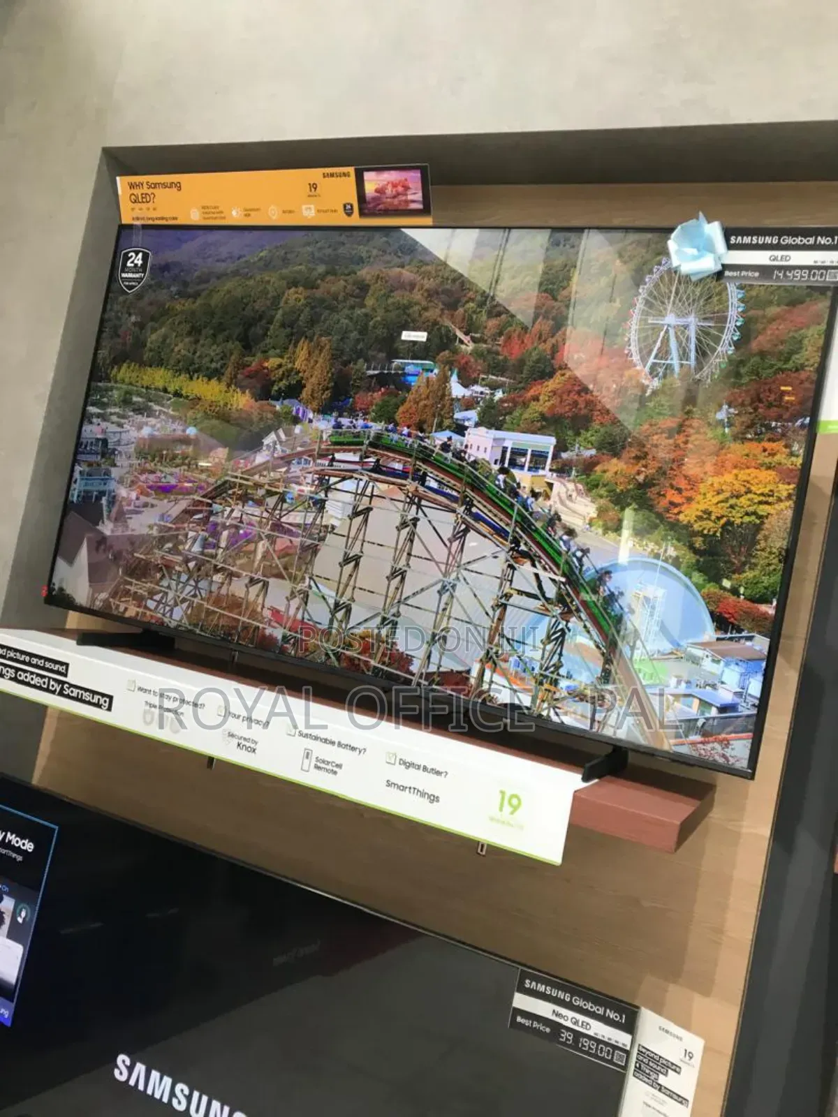 Flat Panel Samsung 65 Inches Designed 4l Télévision