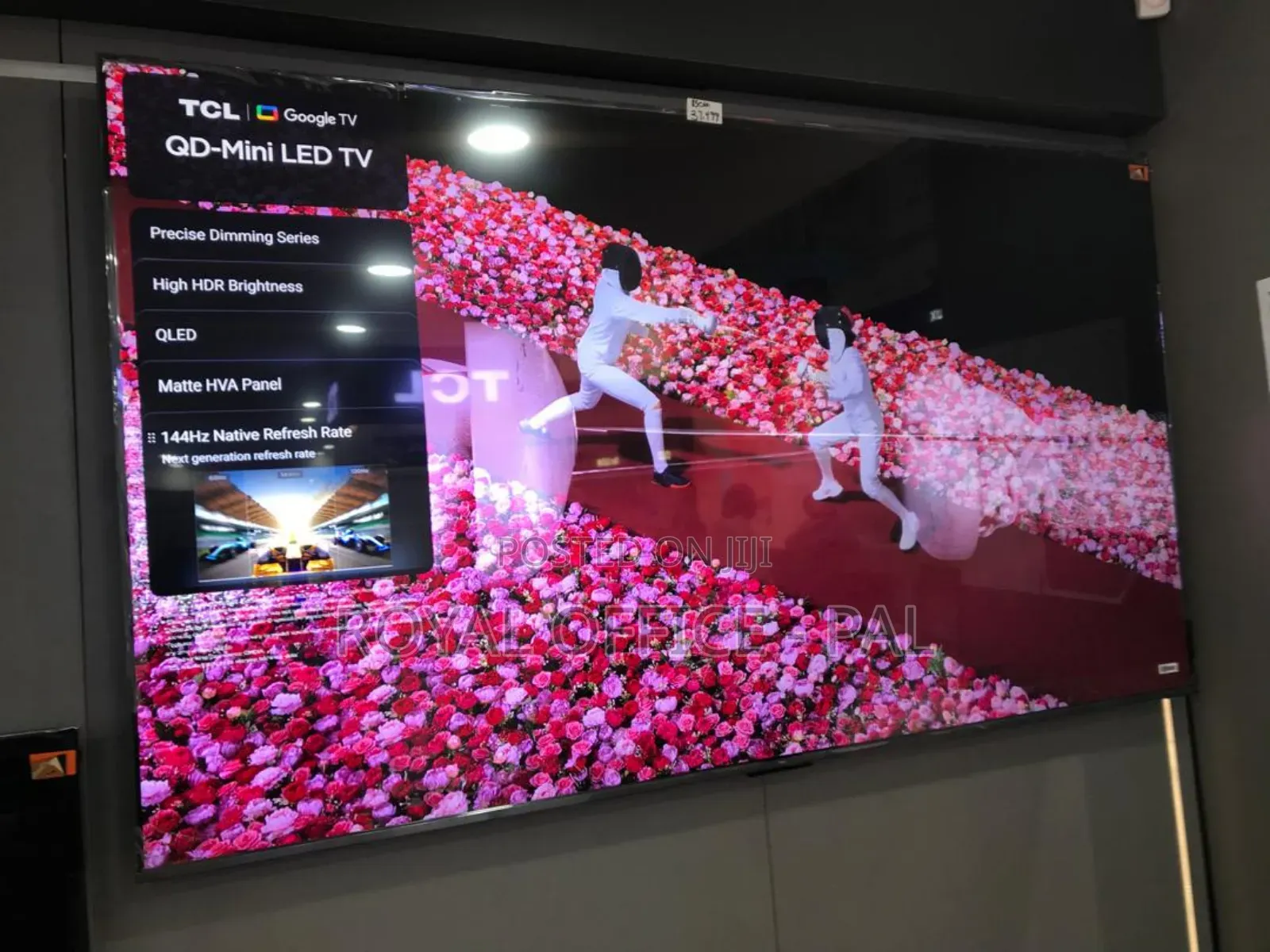 Qd-Led Premium TCL 55 Inch Flat Panel Tv