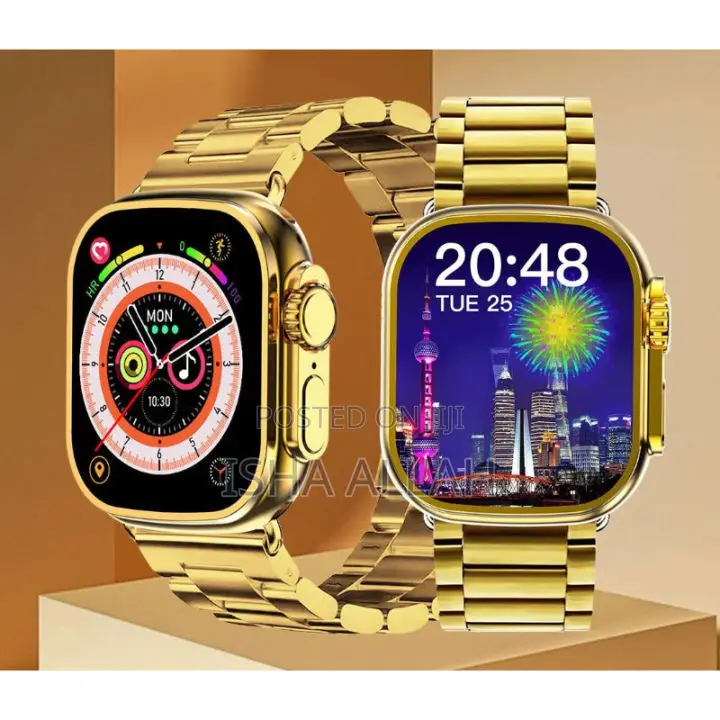 Golden Smart Watch