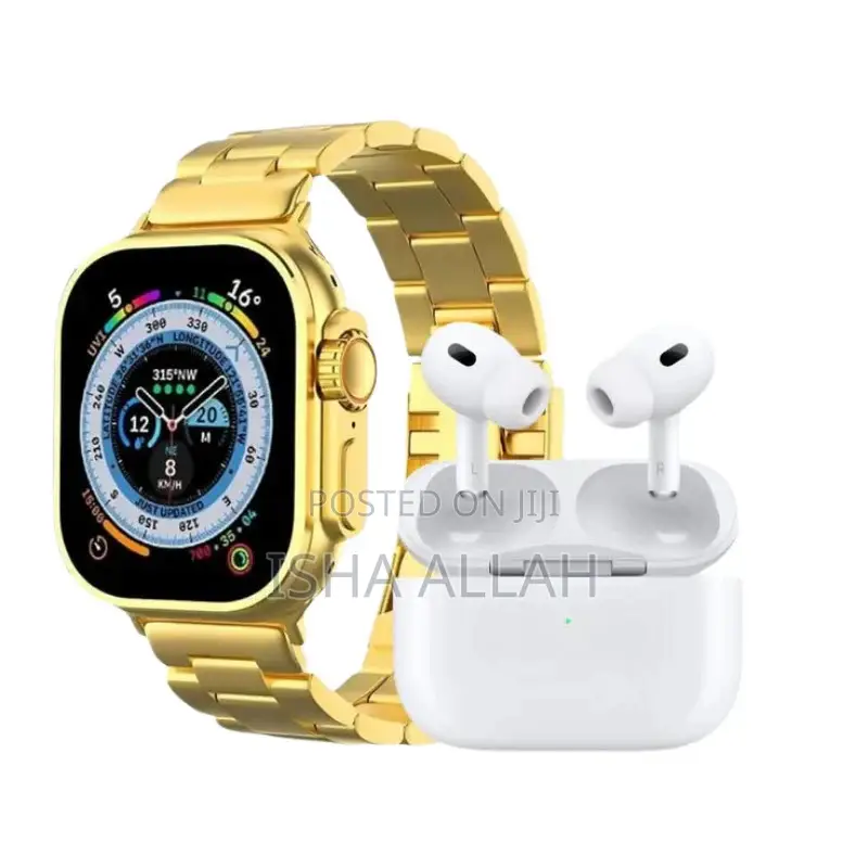 Golden Smart Watch