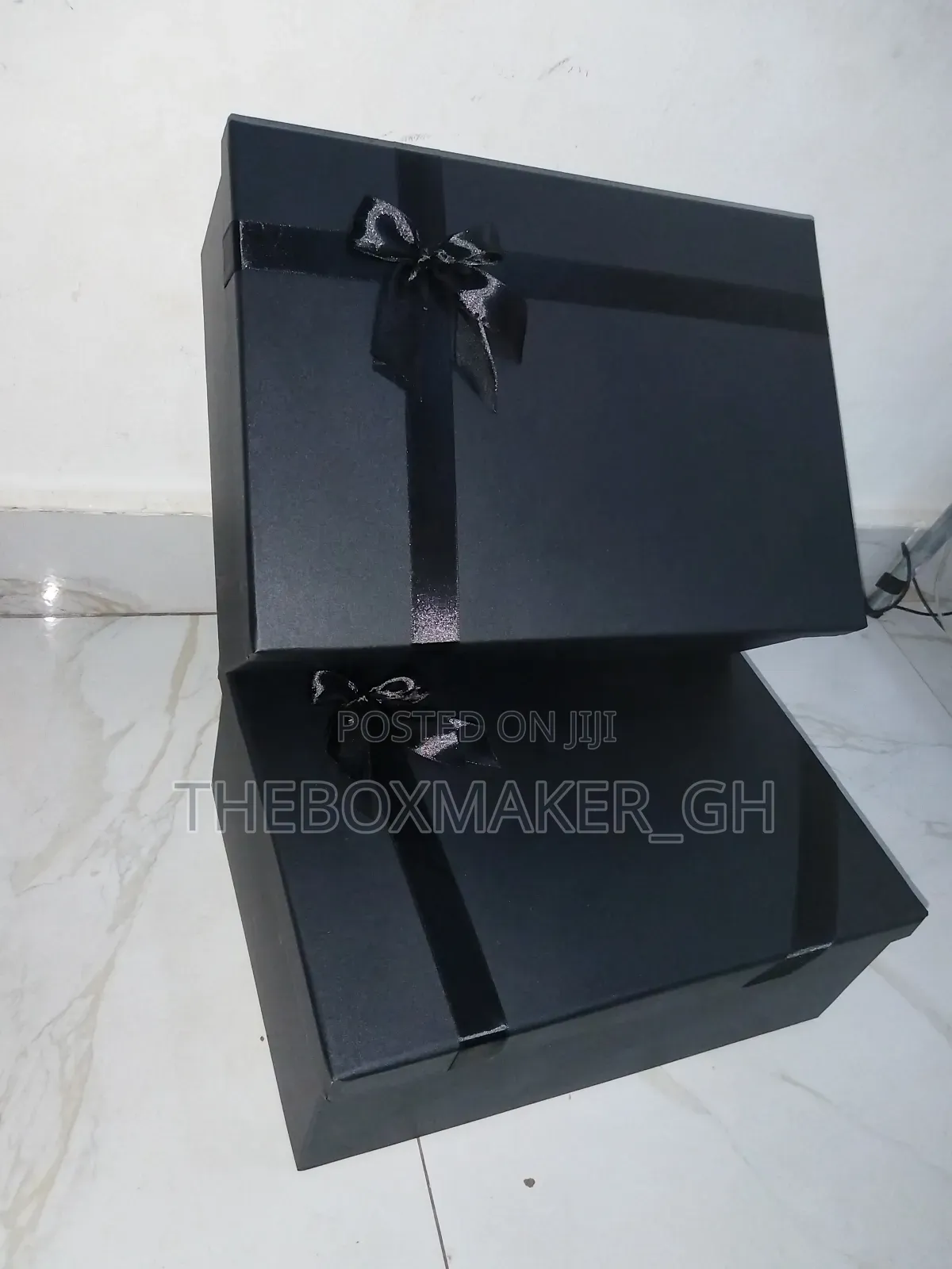 Black Rigid Boxes Available on Order