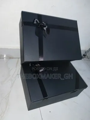 Black Rigid Boxes Available on Order
