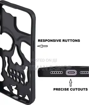 V Volt Compatible With iPhone 11 Pc Case Skull Design