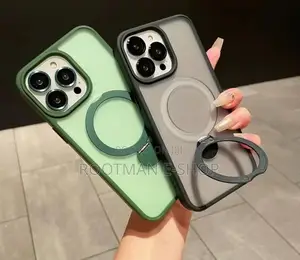 Matte Back Cover Case + Camera Lens Compatible With iPhones