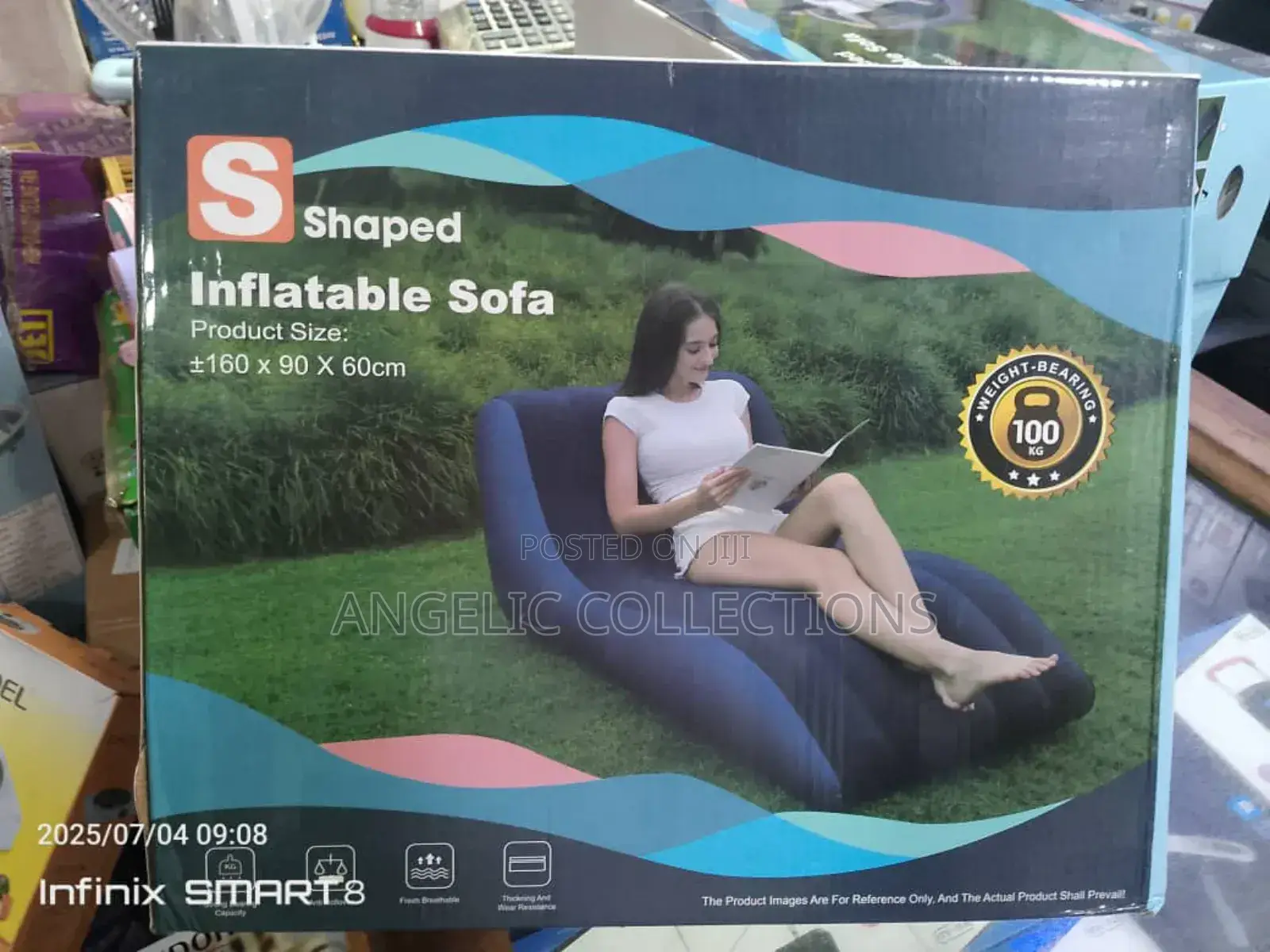 Inflatable Sofa With Air Pump
