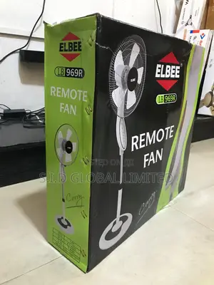 Photo - Elbee Smooth Quiet Motor 16" Remote Stand Fan