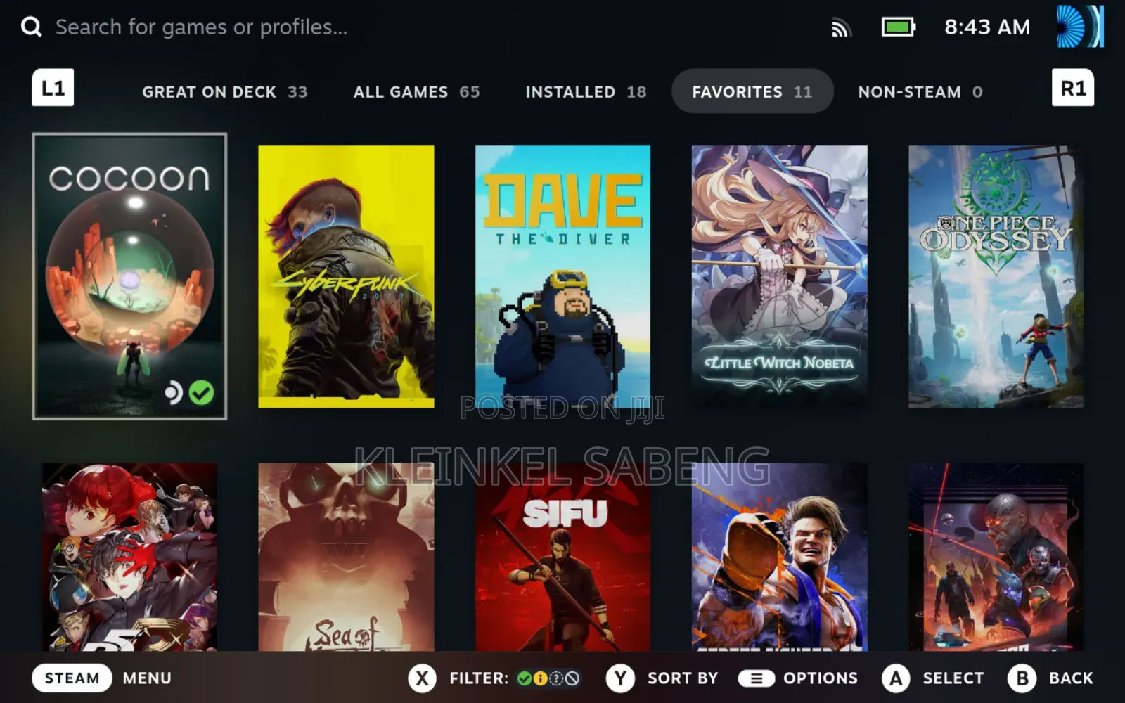 Steam Deck Games