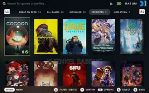 Steam Deck Games