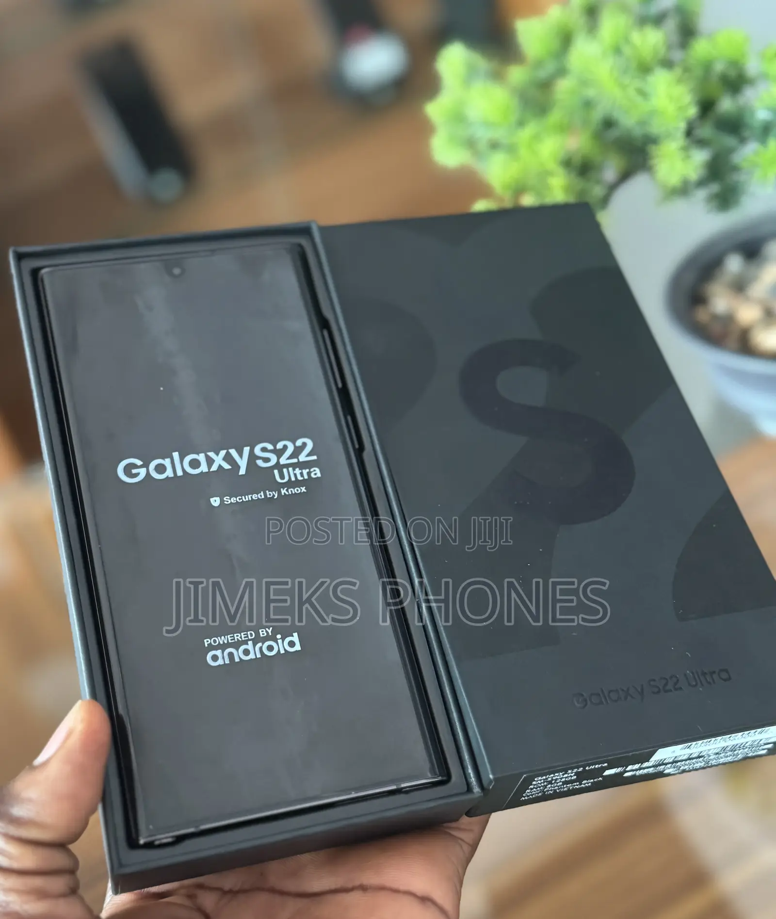New Samsung Galaxy S22 Ultra 128 GB Black