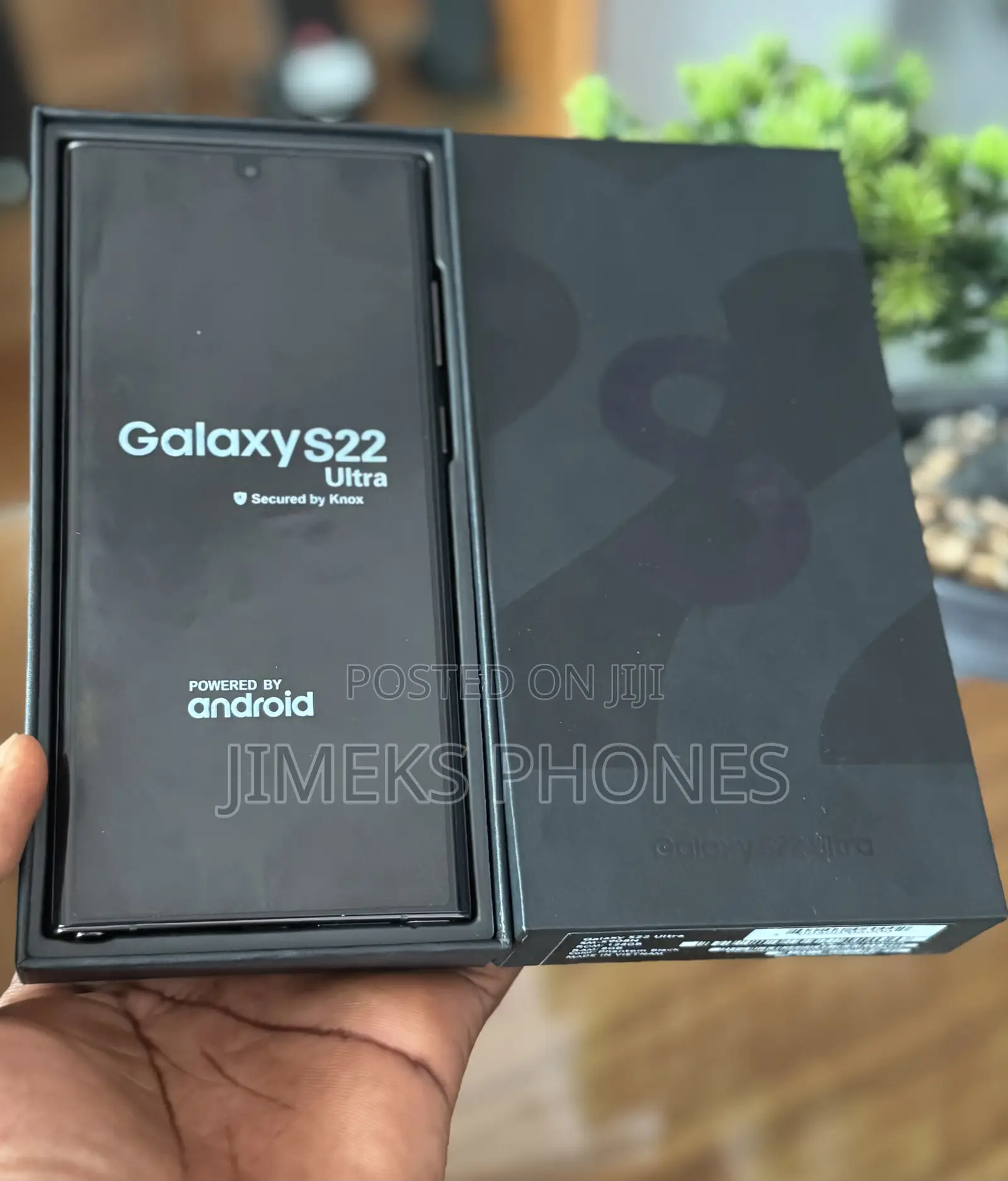 New Samsung Galaxy S22 Ultra 5G 128 GB Black