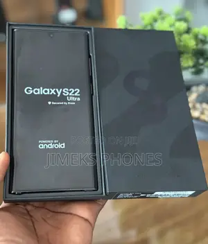 New Samsung Galaxy S22 Ultra 5G 128 GB Black