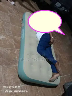 Inflatable Bed /Mattress With Rechargeable Pump