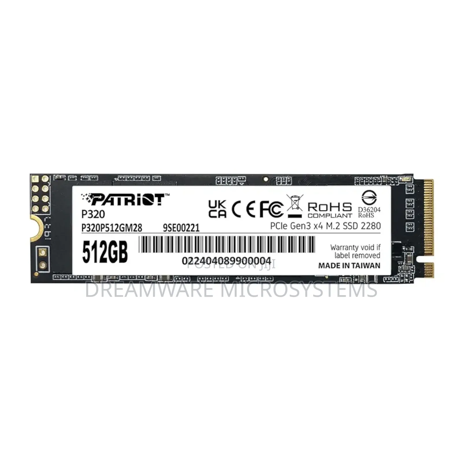 Patriot P300 M.2 512gb SSD Gen 3 X4