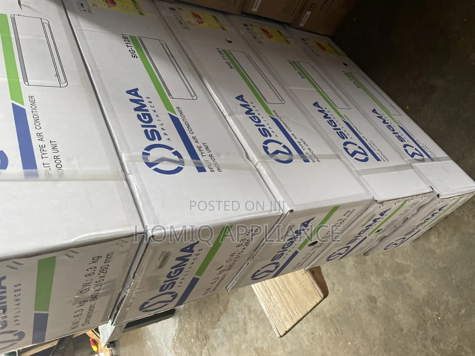 Sigma 1.5hp R410 Split Air Conditioner Eco Friendly
