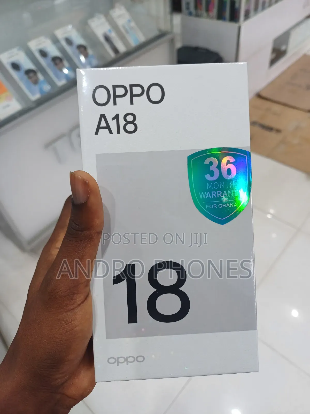 New Oppo A18 64 GB Black