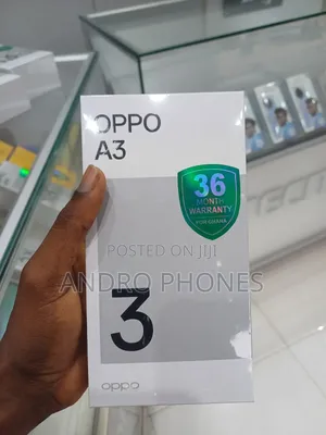 New Oppo A3 64 GB Black