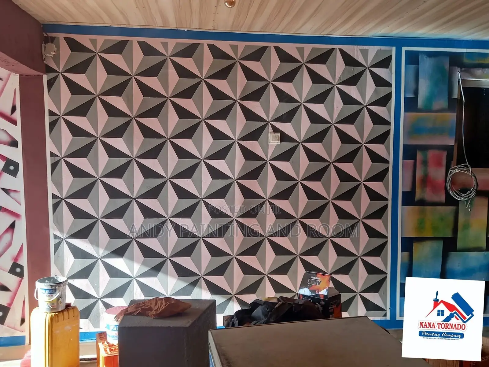 Painting With Passion and 3d Wall Painting