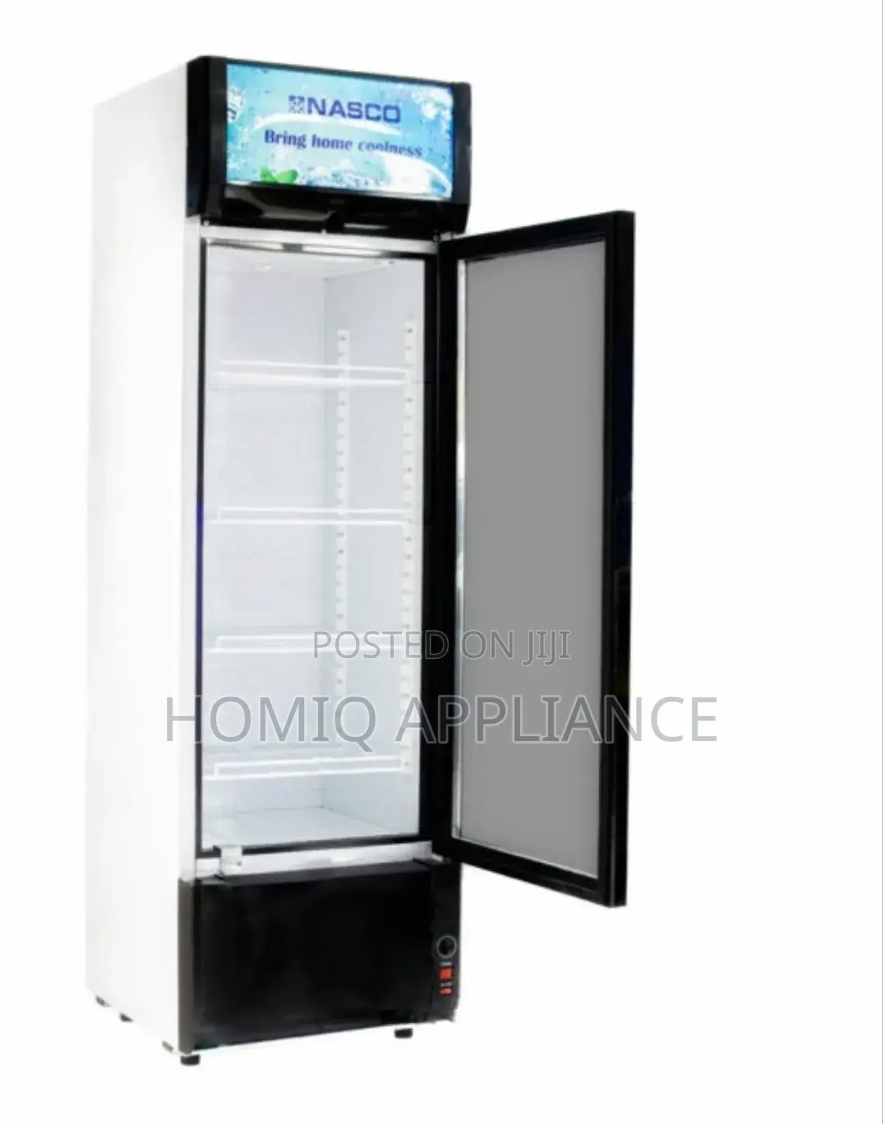 Nasco 288ltrs (Nas-Fl350-1dr) Display Fridge