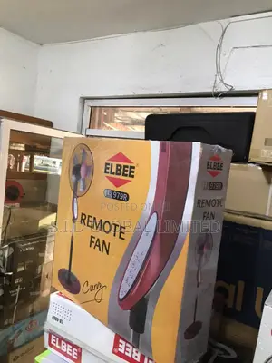 Elbee Stand Fan With Remote Control for Convenience