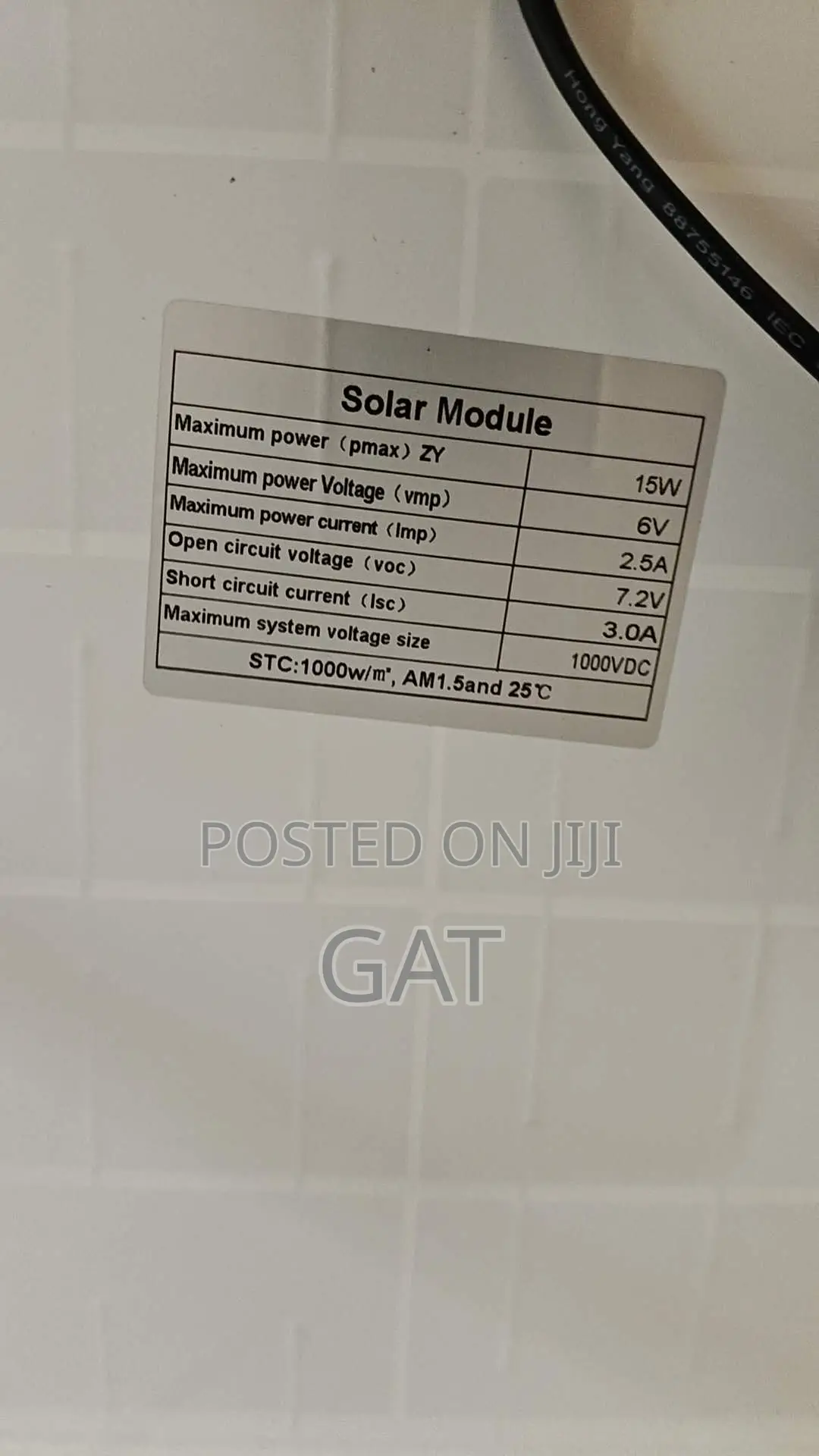 Solar Fan (Brand New!)