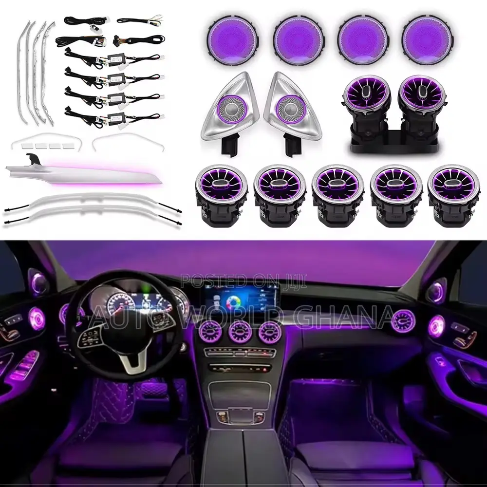 Original W205 Mercedes Benz Interior Complete Ambient Light