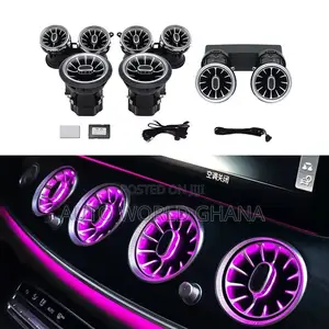 Interior 6v Turbine Air Vents 64 Colors Ambient Light
