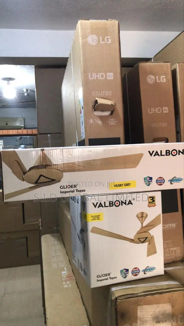 Husky Grey Valbona Glider Fan