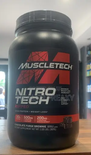 Whey Protein Nitrotech Ripped Weight Loss Lean Muscle Growth