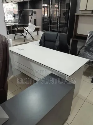 Authentic L-Shaped Office Table