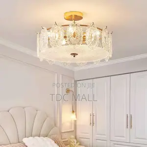 Photo - Golden Crystal Chandelier