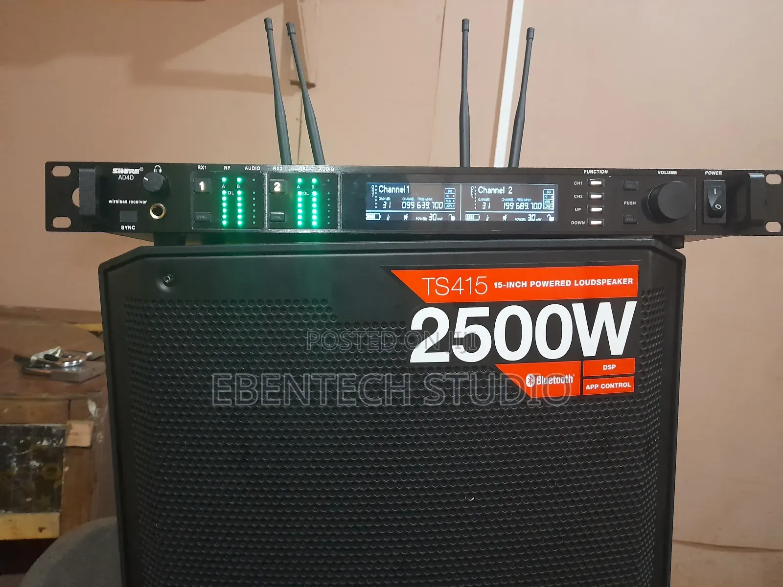 Alto Ts415 Active Speaker Stage Monitor Wedge Pa System