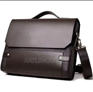 Pu Leather Laptop Men’S Bag