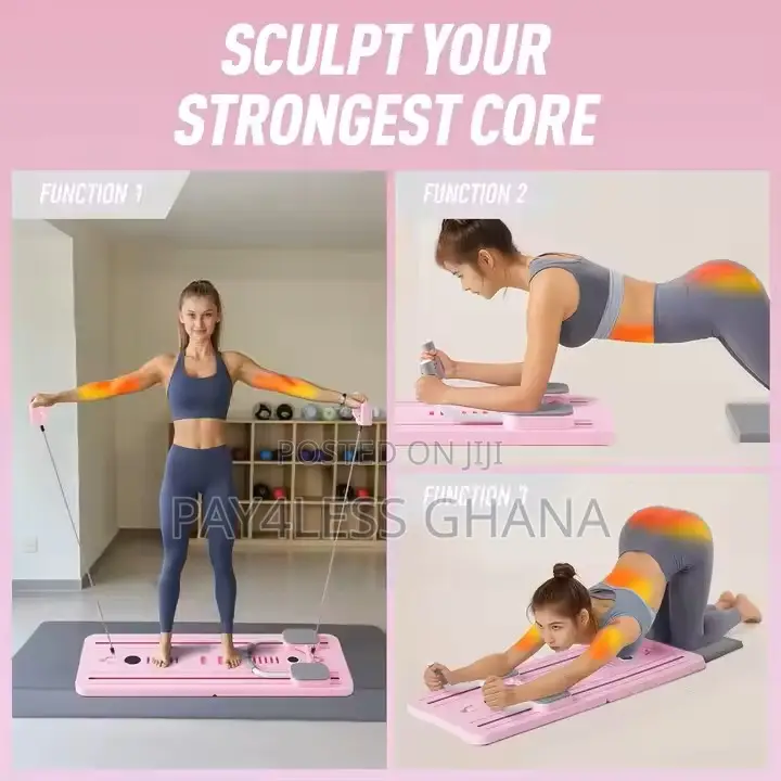 12-in-1 Multifunctional Training Push Pilates Board
