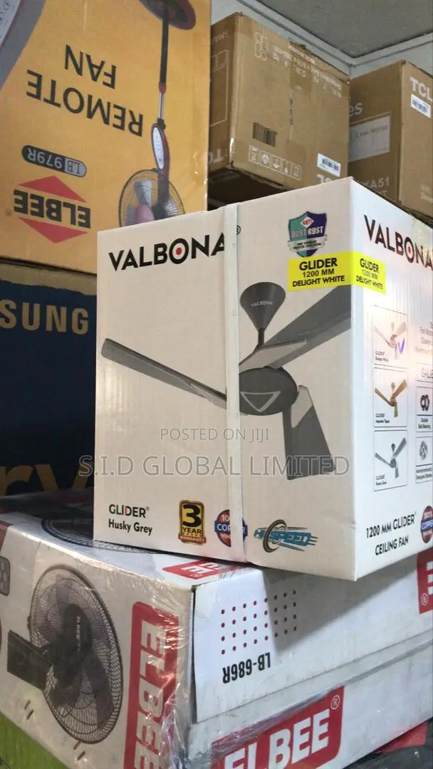 Great 100% Copper Motor Valbona Ceiling Fan 48"