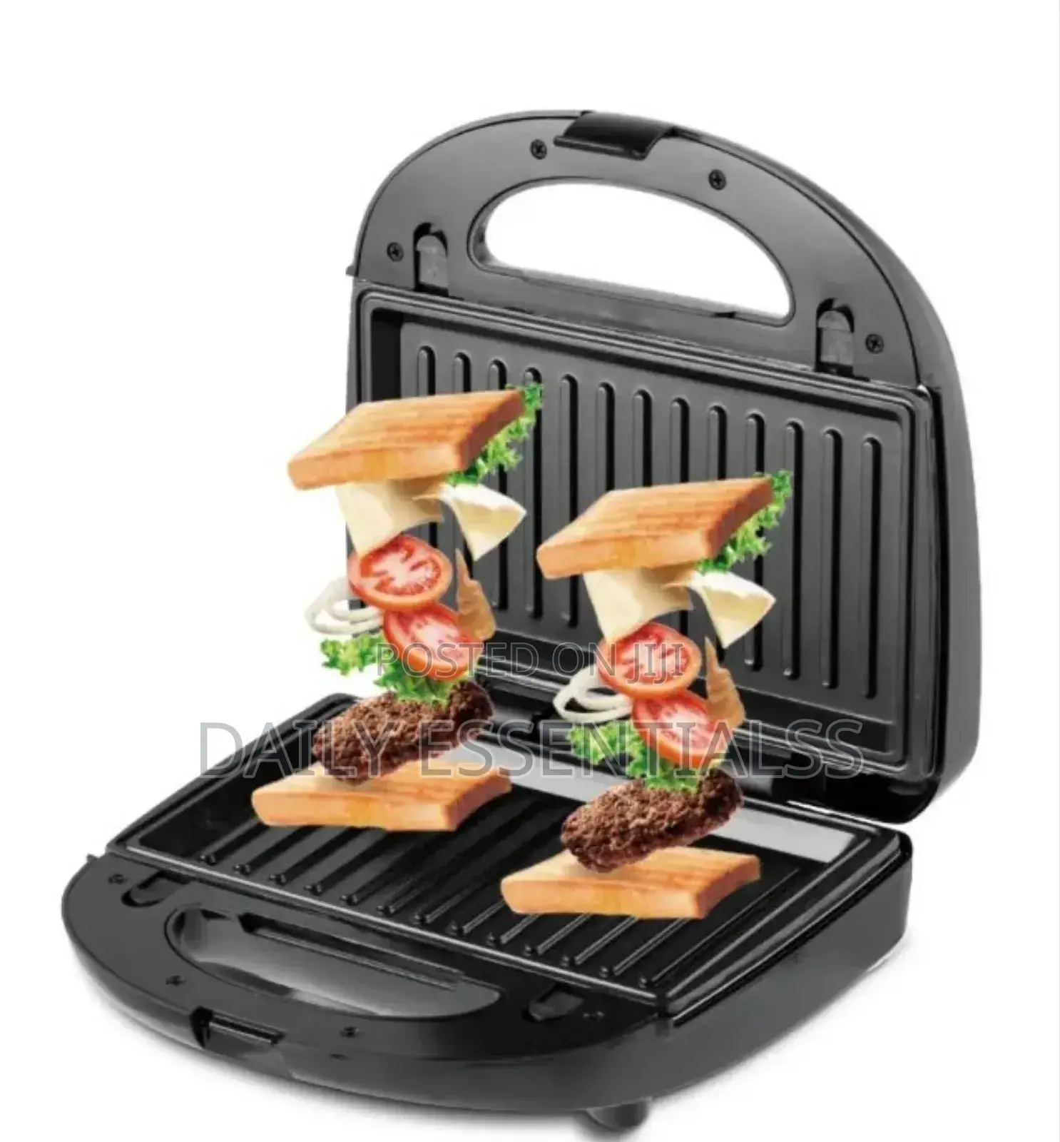 Enjoy Hot Sandwiches Anytime With Raf 750w Maker