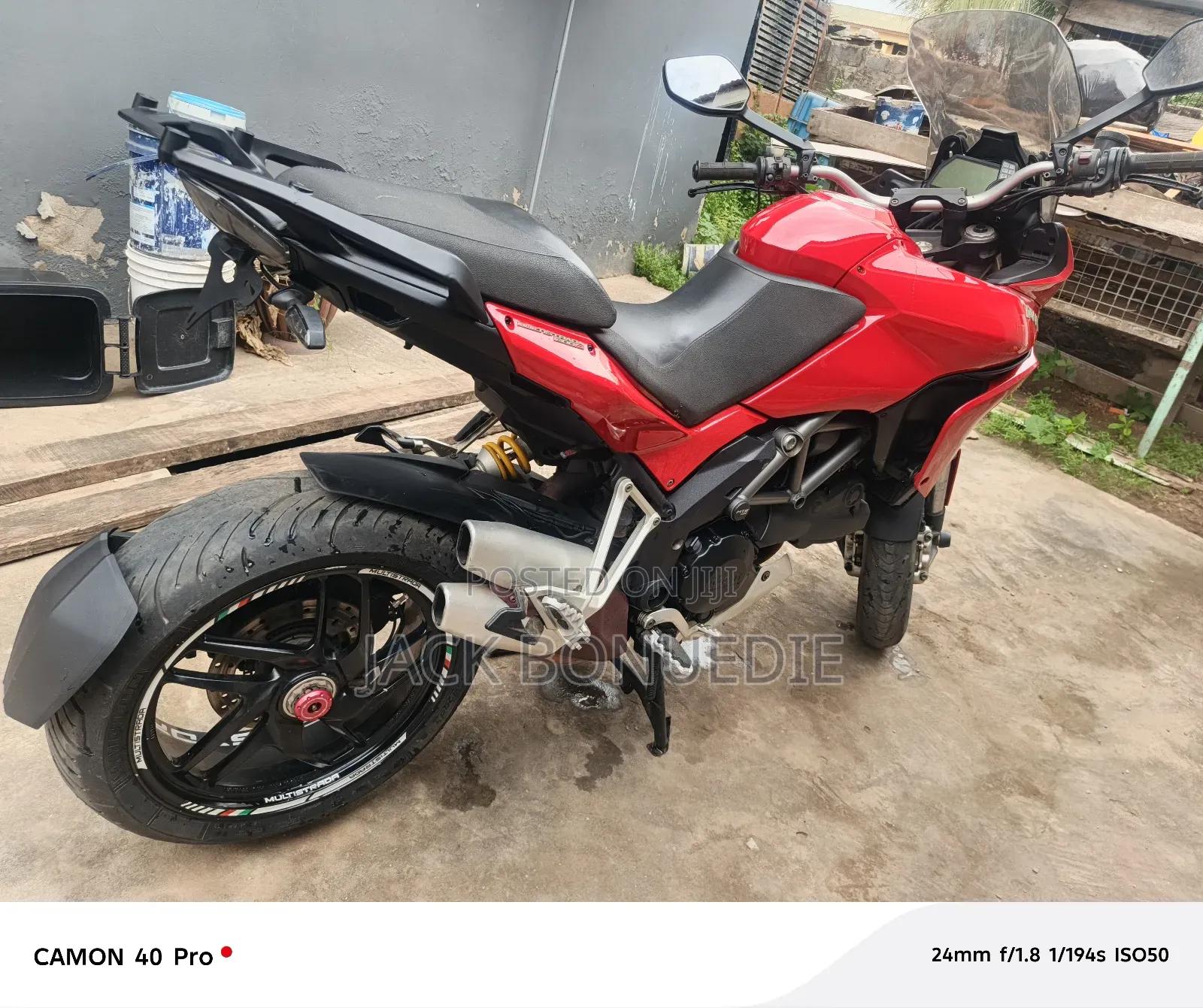 Ducati Multistrada V4 S 2015 Red