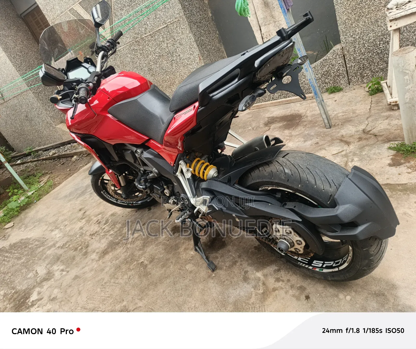Ducati Multistrada V4 S 2015 Red