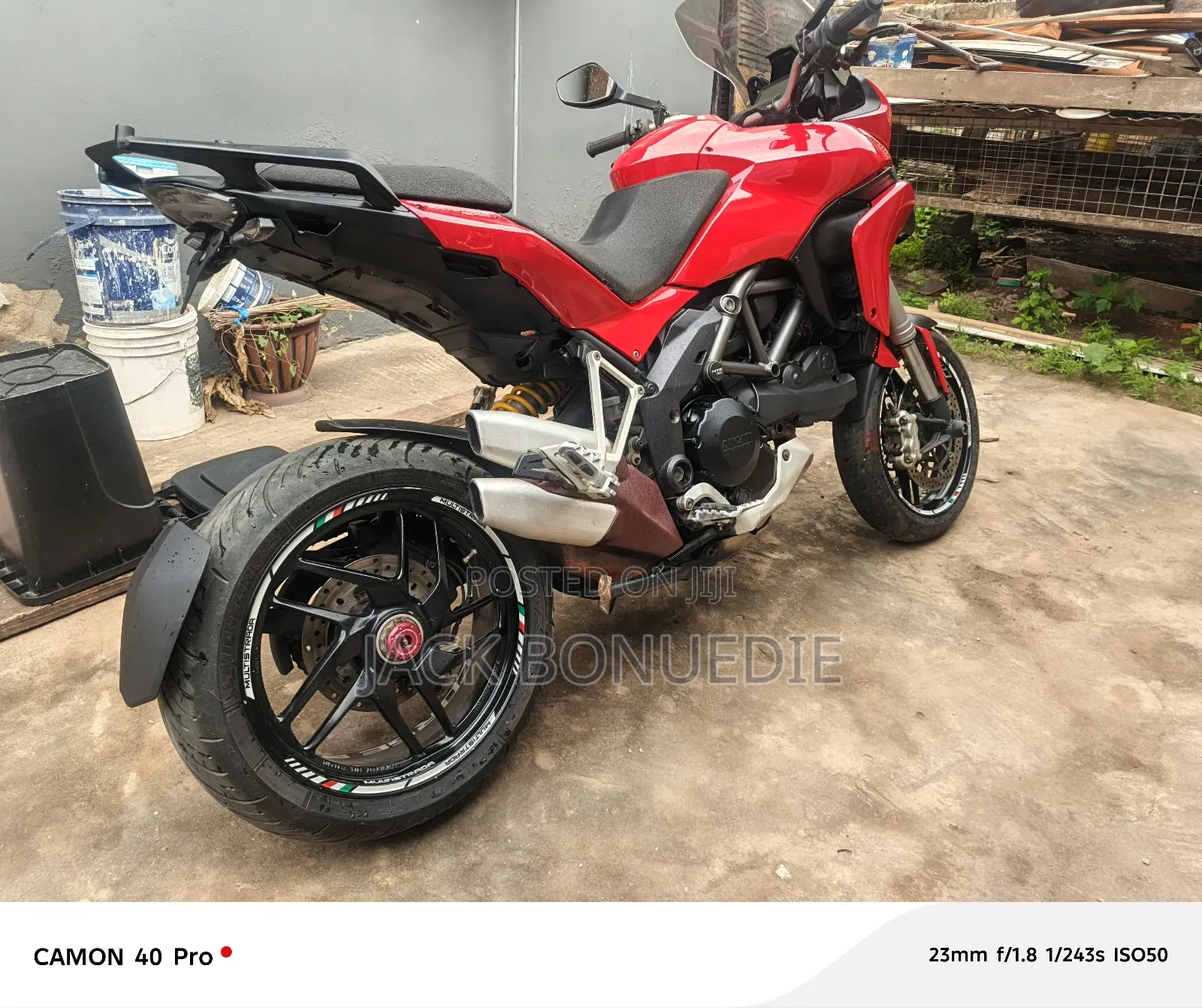 Ducati Multistrada V4 S 2015 Red
