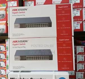 Hikvision Gigabit Switch 24port Plug and Play Rack Mount