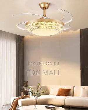 Luxury Fanlight With Bluetooth + Remote Control