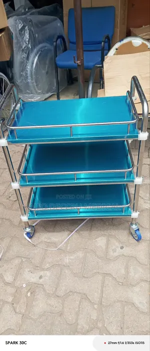 Medicine Trolley 3 Steps