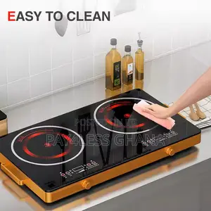 Double Plate Electric Ceramic Cooktop Stove