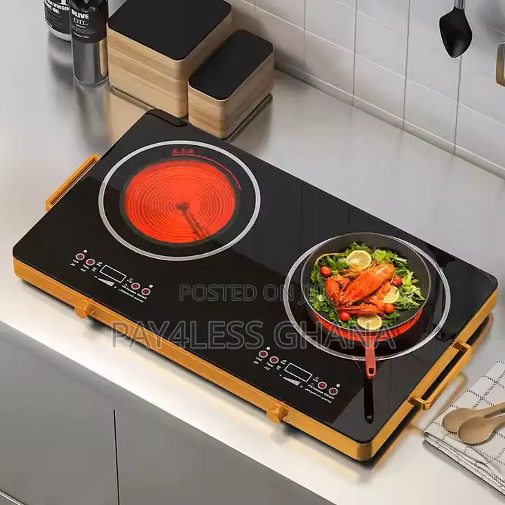 Double Plate Electric Ceramic Cooktop Stove